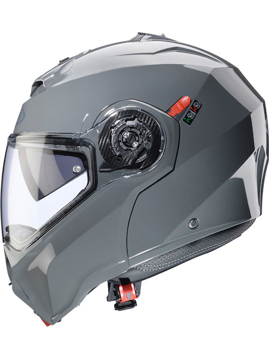 Caberg Duke Evo Piatră gri Cască Moto Flip-Up E...