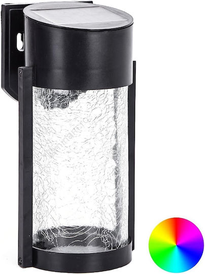 Aigostar Επιτοίχιο Ηλιακό Φωτιστικό RGB με Φωτοκύτταρο IP44 10x9.7x20.3εκ.