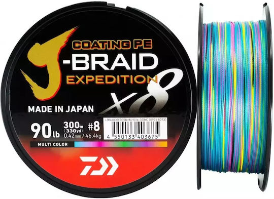 Daiwa J Braid Expedition X8 300m 0.20mm 0.20mm