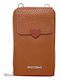 Women's Mobile Phone Pouch Brown