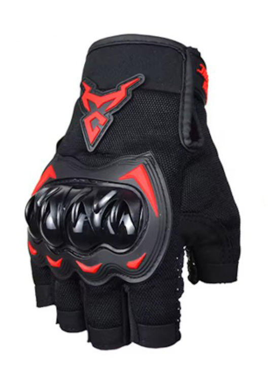 Summer Men's Gloves Black/Red Summer Men's Gloves Black/Red