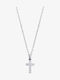 Women's Cross from Silver with Chain