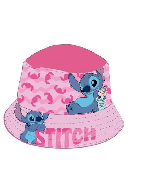 Superheroes Kids' Hat Bucket Fabric Pink