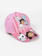 Cerda Kids' Hat Jockey Fabric Gabby's Dollhouse Pink