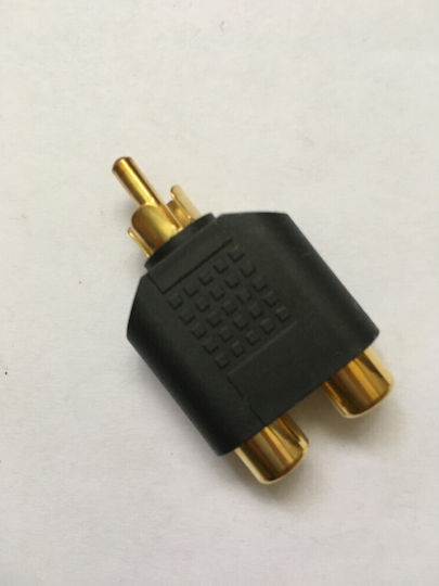 Prolink Converter RCA male to RCA female Gold 1pcs AC-5410G
