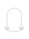 Wallity Wall Hanger Metal 2 Hooks White 25x33x7cm
