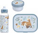 Little Dutch Plastic Kids' Lunch Set Light Blue