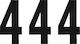 Factory Effex Set of 3 Stickers #4 02-4454