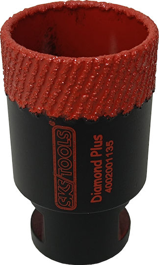 SKS Tools Diamant Lochsäge Trockenschnitt mit Durchmesser 35mm