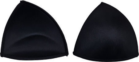 Νο.3/large Μαύρα Push Up Cups Τρίγωνα Ενισχυτικά Στήθους Καπς Εσώρουχα Μαγιώ Μπλούζες Φορέματα Ενίσχυση Ιταλίας 14x14.5εκ Mas Μα-0013μ