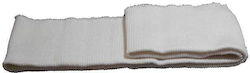 Borte Taille 100cm x 8cm Weiß