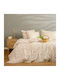 Melinen Duvet Cover Single 165x245 Chloe Peach