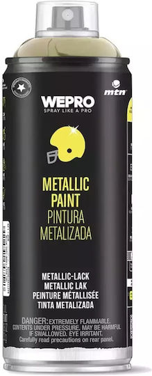 Montana Colors Spray Paint with Metallic Effect Champagne 400ml