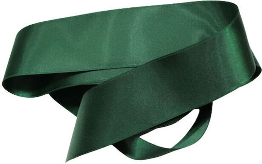 Double-Sided Satin Ribbon with Edged Selvedge 38mm Width Green 202 Price Per Meter