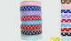 Grosgrain Polka Dot Ribbon 1.5cm 25y 0501104