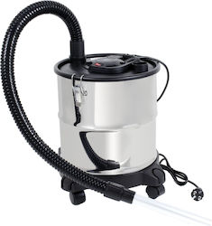 Wiltoc Σκούπα Στάχτης 800W με Κάδο 20lt