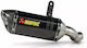 Akrapovic Carbon Slip-on Auspuff Endstück S-k9so11-hzc Schwarz