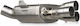 Стоманена свързваща тръба Akrapovic, не е одобрена от ECE, състезателна L-y9r1/td, сребриста