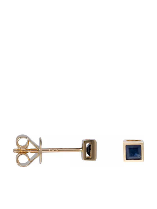 Earrings made of Gold 18K with Stones