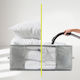 Plastic Storage Bag for Clothes / Blanket/Duvet Airtight and with Vacuum 60x45x25cm 1pcs