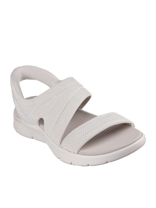 Skechers Go Walk Flex Sandale Casual Damă Albe