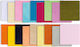 Organza Square Single Almond 100pcs Various Colors Fuchsia