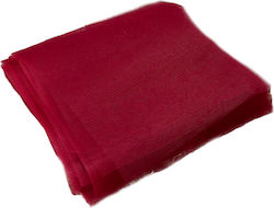 Pătrat Tulle 45x45cm Burgund 100buc