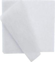 Pătrat din Tulle Francez 45x45cm Alb 100buc