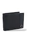 Leather Men's Wallet Classic with RFID Black