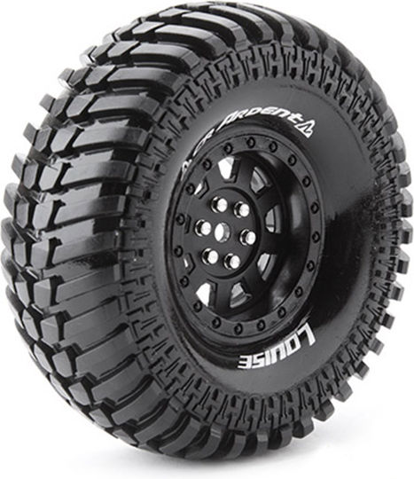 Louise Tire + & Wheel Cr-ardent 1.9" Black 2