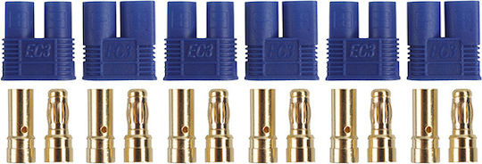 Yuki Model Gold Connector Ec3 3 Pairs