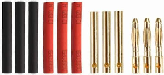 Gold Connector 2,0mm 3 Pairs