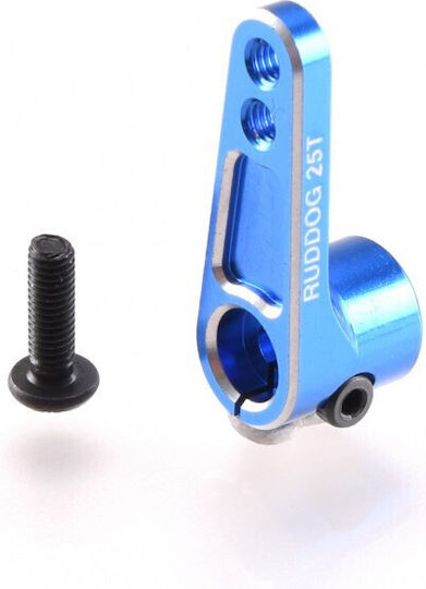 Ruddog Aluminium Offset Servo Horn 25t Blue Ruddog