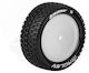 Louise Rc E-maglev 1-10 Buggy Tire Set Mounted Soft White Wheels Hex 12mm 4WD Front L-3174SWKF RC Vehicles Spare Parts
