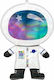 Balloon Foil Multicolour Astronaut Holographic Iridescent 50cm