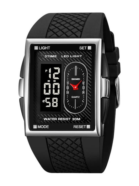 Skmei Analog Digital Men's Watch 43mm Battery w...