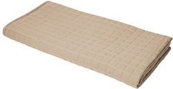 Fragente Bettdecke Hotel Einzeln L230xW170cm. Beige