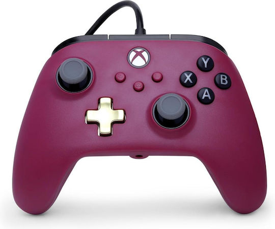 PowerA Advantage Plus Жичен Геймпад За Xbox Series Рубин