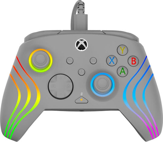 Turtle Beach Afterglow Wave Wired Gamepad with Hall Effect Sticks for PC Xbox Series Gray