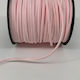 Suede Lace Pink 2.5mm X 50m A182r-50y Rin-a182r...