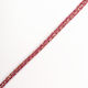 Polyester Spitze Blush Rot Kupfer Lurex 0,5 cm ...