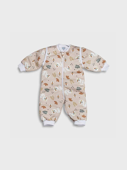 Tender Iarna Sac de dormit cu picioare Classic Nude