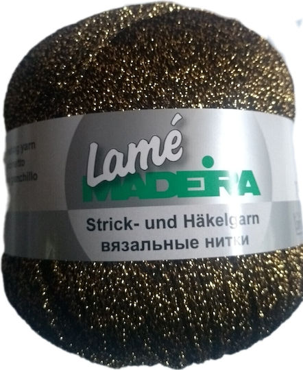 Χρυσοκλωστη Madeira Lame Art 551 Χρυσο Μαύρο 25 Γρ