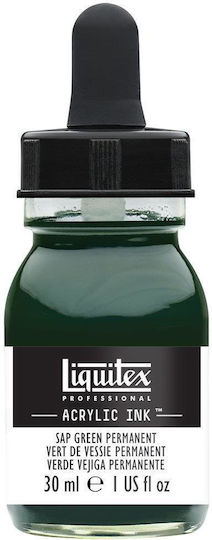 Liquitex Професионално Акрилно Мастило 30мл 315 Постоянно Сапфирено Зелено