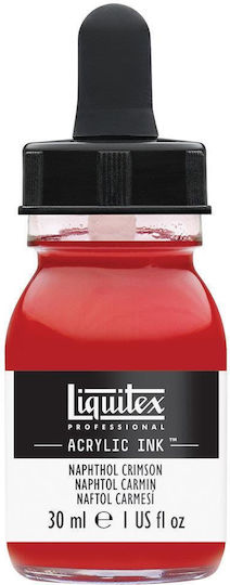 Liquitex Professional Acrylic Ink 30ml 292 Naphthol Crimson