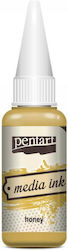 Μελάνι Media Ink Pentart 20ml Honey