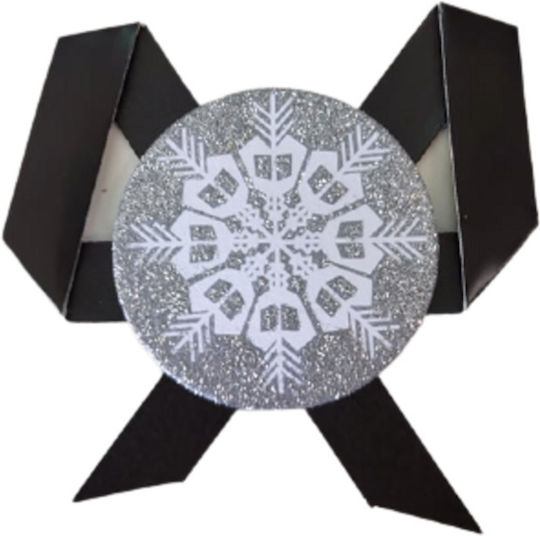 Black Bow Sticker Gift Packaging