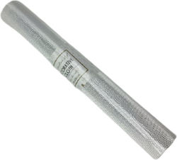 Dekorative Verpackung - Silber 28x250cm