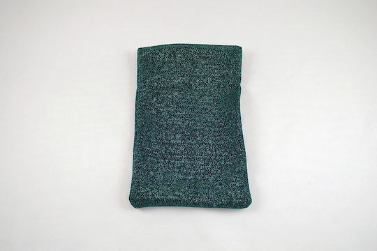 Πουγκί Μεταλλιζέ Sparkle Lurex Πετρόλ 14-29 Cm X 20-40 Cm