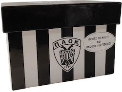 Κουτί Δώρου Μικρό Παοκ Fc 13x10x10cm Κουτί Δώρου Μικρό Παοκ Fc 13x10x10cm
